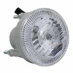 Lanterna direcional dianteira cristal redonda lado esquerdo/direito Marcopolo Ideale Senior