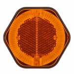 Lanterna de posição de LED com guia de luz lado esquerdo/direito universal