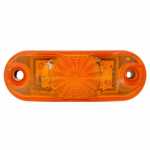 Lanterna delimitadora âmbar de LED bivolt lado direito/esquerdo universal