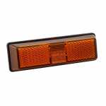 Lanterna de posição lateral âmbar para-lama LED bivolt lado direito/esquerdo Ford Cargo Mercedes-Benz