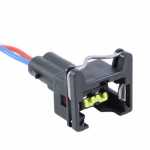 Chicote / conector 2 vias 2 terminais Junior Power Timer