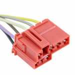 Chicote / conector 6 vias 6 terminais para interruptor / botão Volkswagen VW