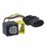 Chicote / cabo adaptador sensor NOx (óxido de nitrogênio) ARLA 32 Ford Cargo Volkswagen VW Constellation Euro 5 Advantech Delivery ônibus com motor Cummins Diesel