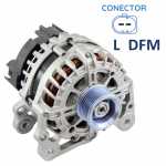 Alternador 12V 90A Valeo TG9S Volkswagen VW Cross Up! Crossfox Fox Spacefox Gol Voyage G7 com motor EA211 3 cilindros