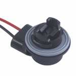 Soquete para lâmpada 1 polo base de plástico (W2.5x16d) P27W 3156 (T20 plástico)