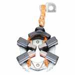 Porta-escovas 12V 6 x 18 x 14.5 mm para motor de partida Bosch Audi A2 A3 Ford Galaxy Volkswagen Bora Fox Golf Polo