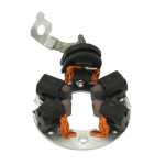 Porta-escovas 12V 4 x 12 x 11 mm para motor de partida Delco Remy PG260A Chevrolet GM Agile Celta Classic Cobalt Montana Onix Prisma Spin Hyundai HB20 KIA Picanto SsangYong Actyon Kyron