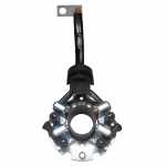 Porta-escovas 12V 4.5 x 18 x 17.5 mm para motor de partida General Motors Chevrolet GM Cruze Tracker