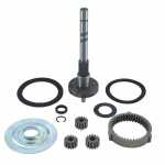 Engrenagem planetária 16 estrias / 41 dentes Denso Caterpillar escavadeira hidráulica 320 pavimentadora de asfalto motor C6.6 John Deere caminhão articulado pá carregadeira trator