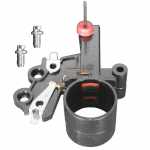 Porta-escovas 12V 8 x 5 x 48 mm para alternador Delco 22SI Cameco colheitadeira Cummins Massey Ferguson