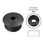 Polia rígida do alternador Bosch Ford F250 F350 F4000 F12000 F14000 F16000 Cargo eletrônico (com parede do furo da polia fina)