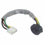 Comutador de ignição 4 terminais (pinos) com chicote 4 saídas Chevrolet GM Chevette Chevy 500 Marajó