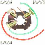 Porta-escovas 12V 4.5 x 6 x 10.5 mm para motor de limpador de para-brisa dianteiro Bosch de 2 velocidades