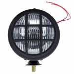 Farol principal com grade lado esquerdo/direito com lente de vidro para lâmpada H5 universal