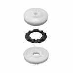 Engrenagem de máquina de vidro elétrico 74 dentes Carto (c/ dentes finos)