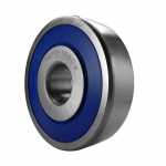 Rolamento fixo de esferas 17 x 62 x 17,5 mm lado dianteiro (polia) do alternador Bosch Ford Cargo Mercedes-Benz