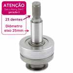 Impulsor 23 dentes Delco Remy 39MT (geração 2 - II) Case Caterpillar Cummins NTA855 gerador C350D6 C400D6 Stemac Mercedes-Benz MB Axor 2035 2036 2041 2044 2536 2540 2541 2544 2641 2644 3340 3341 3344 4141 4144