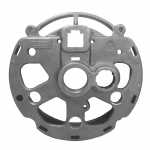 Mancal traseiro (coletor) do alternador Delco Remy / Arno 10DN Caterpillar Chevrolet GM Chevette Opala Veraneio - vista frontal