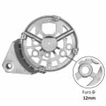 Mancal traseiro (coletor) do alternador Bosch T1 Scania F112 F113 K113 L113 S113 - capa