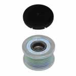 Polia com sistema roda-livre do alternador BMW 116 118 120 130 316 318 320 323 325 330 523 525 530 630 730 X3 Z4 Citroën C5 Mercedes-Benz Classe C CLK E ML S Mitsubishi Carisma Space Star Nissan Opel Renault Fluence Grand Scénic Laguna Latitude Master