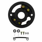 Mancal traseiro (coletor) do dínamo gerador Bosch EG Brasília Fusca Kombi - capa