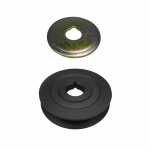 Polia rígida do alternador c/ arruela de calço Bosch Chevrolet GM Blazer Ipanema Kadett Monza S10 - kit