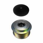 Polia com sistema roda-livre do alternador Nissan Frontier Pathfinder Pick-Up 2.5 - kit