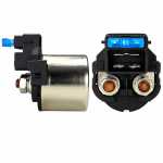 Relé de partida 12V Honda Biz CG150 NXR125 NXR150 Titan ES XLR125 (c/ fusível de 15A) - kit