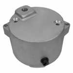 Mancal traseiro (coletor) do motor de partida Mitsubishi MAN TGX Volvo FH12 FH13 FH16 FM12 - vista frontal